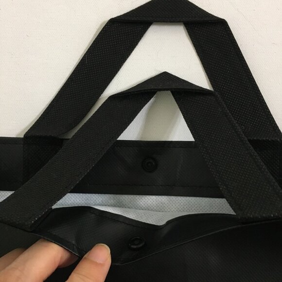 Lululemon 2 Sizes Gift Bag NEW! Black Lululemon Logo Printed - Picture 3 of 16